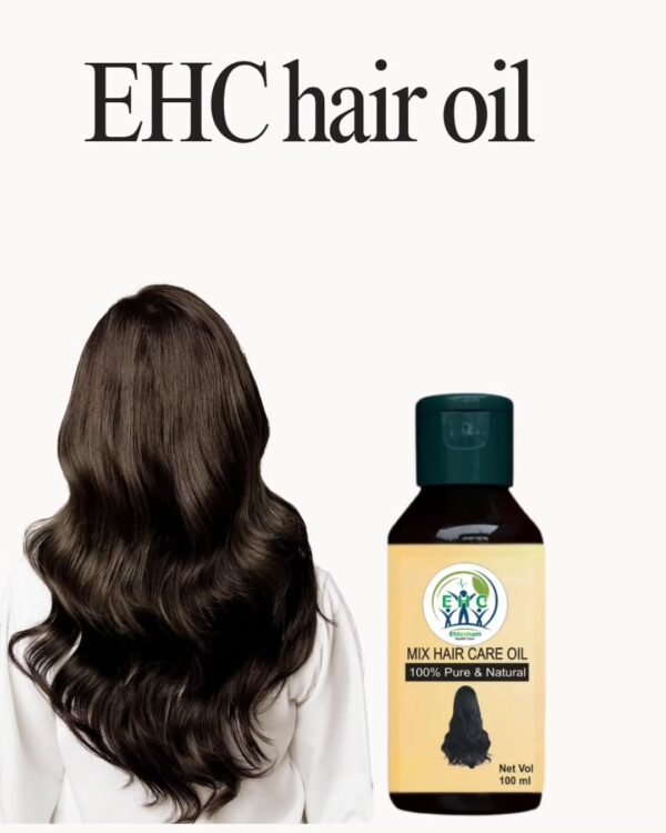 BRAND: EHC EHTESHAM HEALTH CARE                                         EHC Hair Care mix oil 100 mL - Pack of 12 | Natural Hair oil for reducing hair fall and regrowth of hair